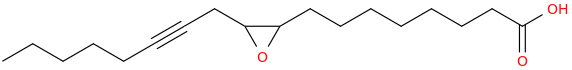 9,10 epoxy 12 octadecynoic acid
